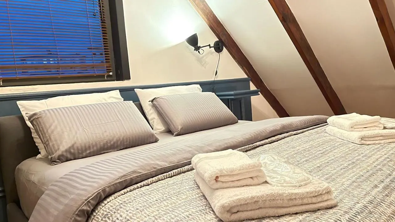Heart Of Tirana Cozy Loft With Fireplace