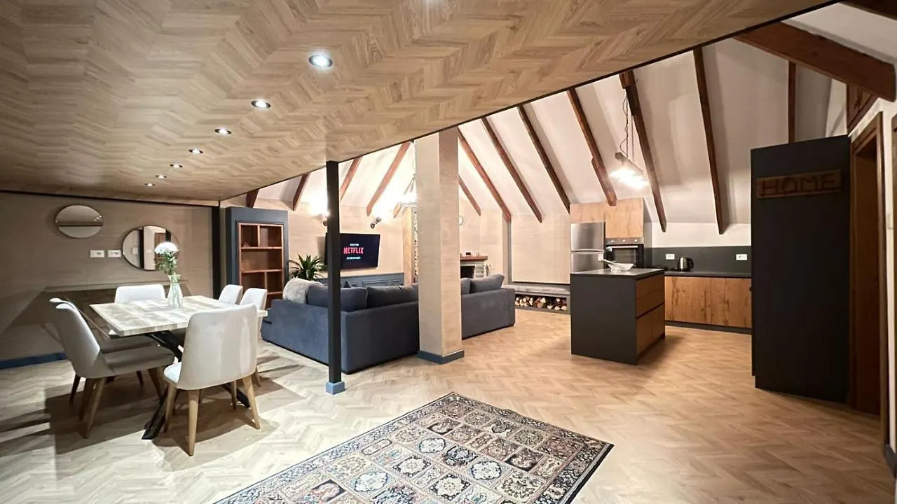 Heart Of Tirana Cozy Loft With Fireplace Albania