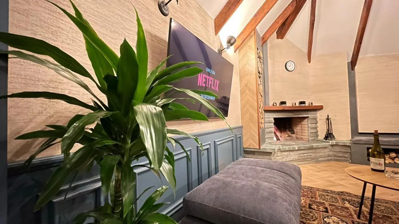 Heart Of Tirana Cozy Loft With Fireplace Appartamento